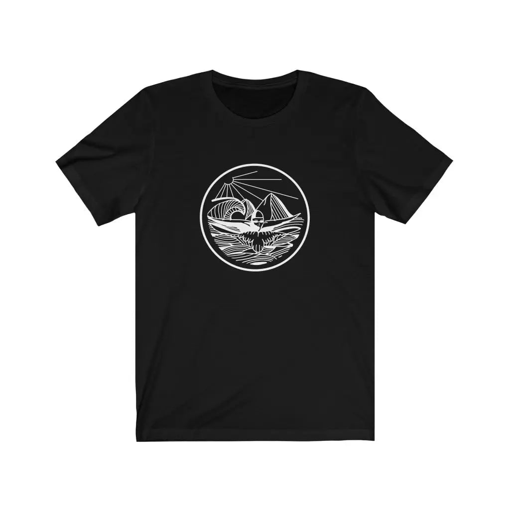 Mountain Swimmer | Unique T-shirt Design | Unisex Jersey Short Sleeve Tee Printify
