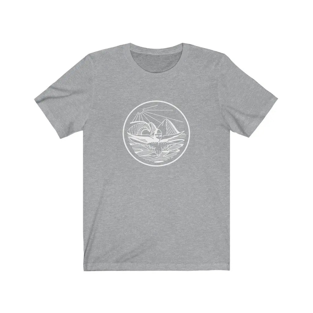 Mountain Swimmer | Unique T-shirt Design | Unisex Jersey Short Sleeve Tee Printify