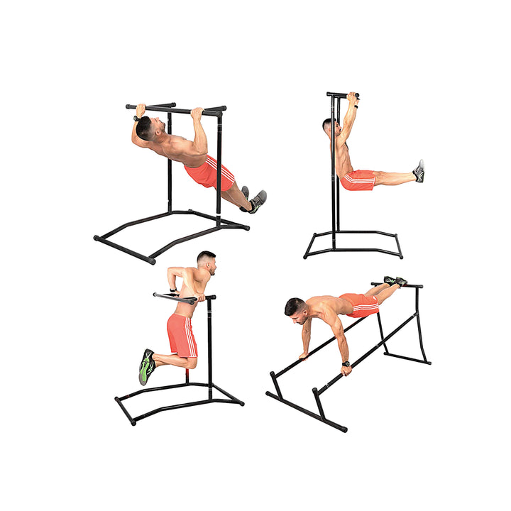 Portable Pull-up Bar &amp; Dip Station | Pull-up Dip Station Swimcore