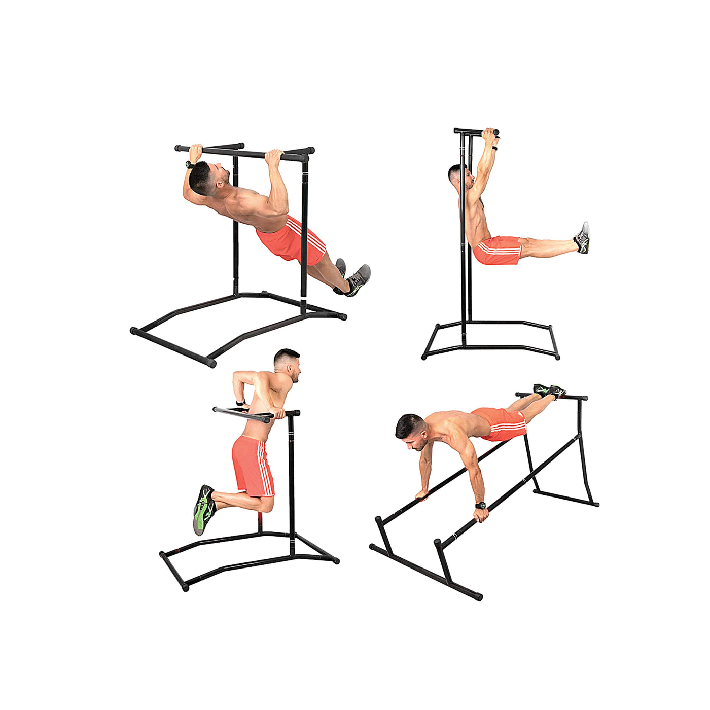 Portable Pull-up Bar & Dip Station | Pull-up Dip Station Swimcore