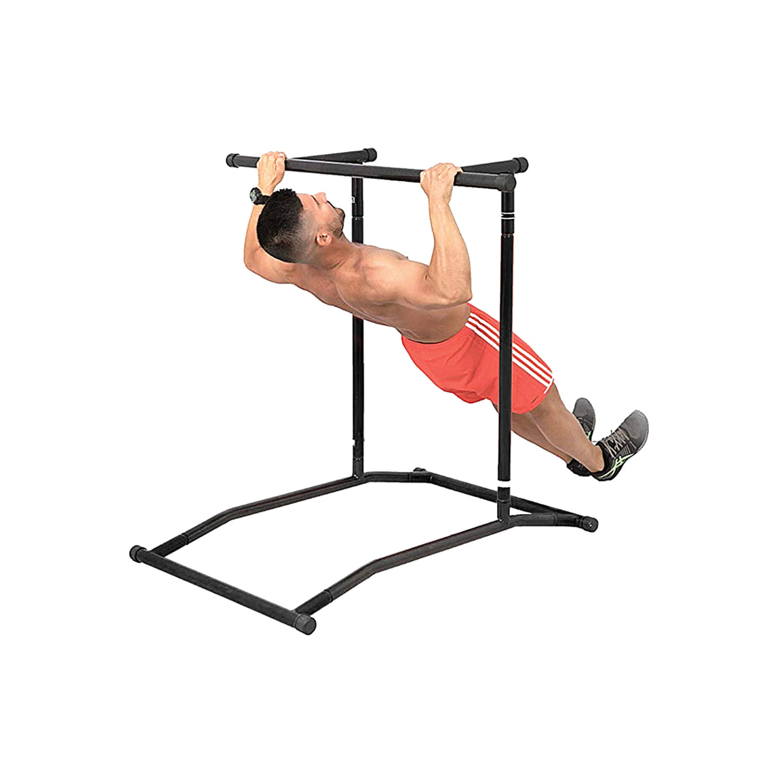 Portable Pull-up Bar &amp; Dip Station | Pull-up Dip Station Swimcore