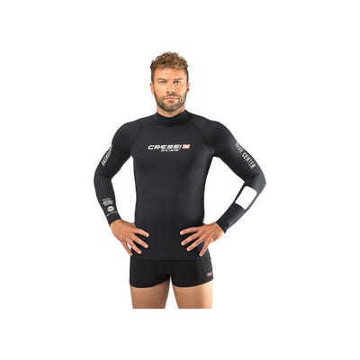 Rash Guard Men Long Sleeve Dive Center Swimcore