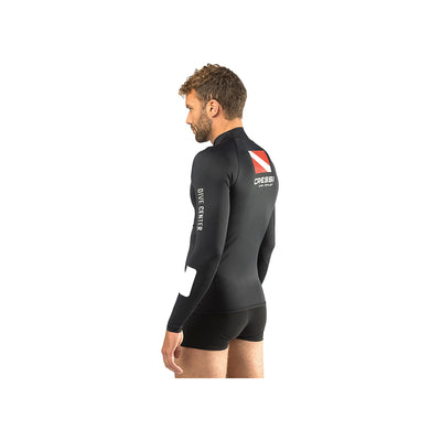 Rash Guard Men Long Sleeve Dive Center Swimcore