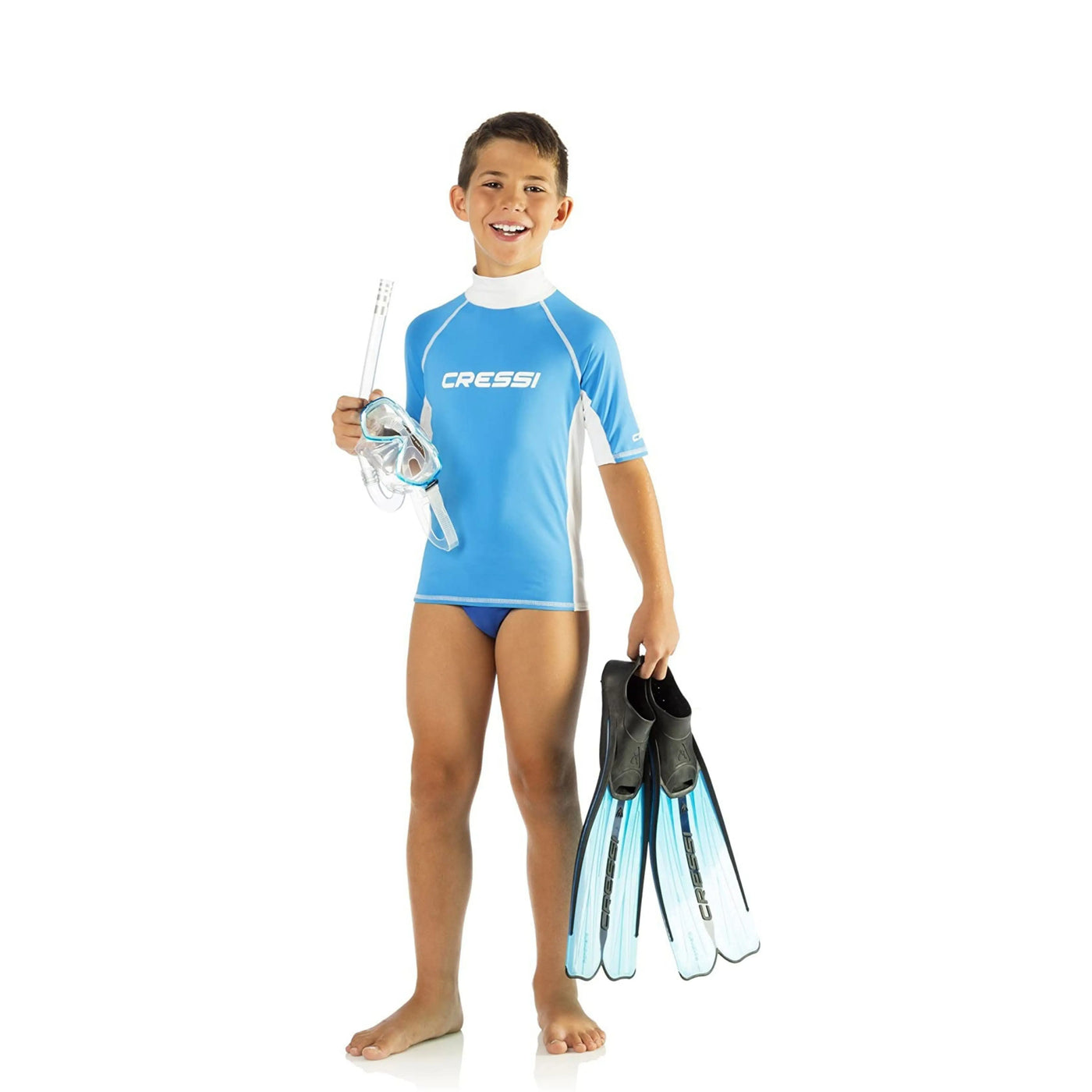 Rashguard Junior Unisex | Cressi Short Sleeves Cressi