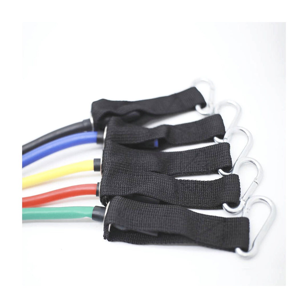 Resistance Bands Exercise | Bands With Handles 1 set of 5 (30 lbs) | 2 DAYS FREE UK SHIPPING Swimcore
