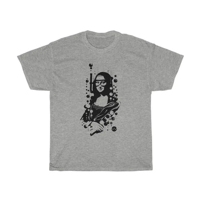 Scuba Monalisa | Swimcore Unisex Heavy Cotton Tee Printify