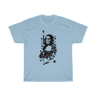 Scuba Monalisa | Swimcore Unisex Heavy Cotton Tee Printify