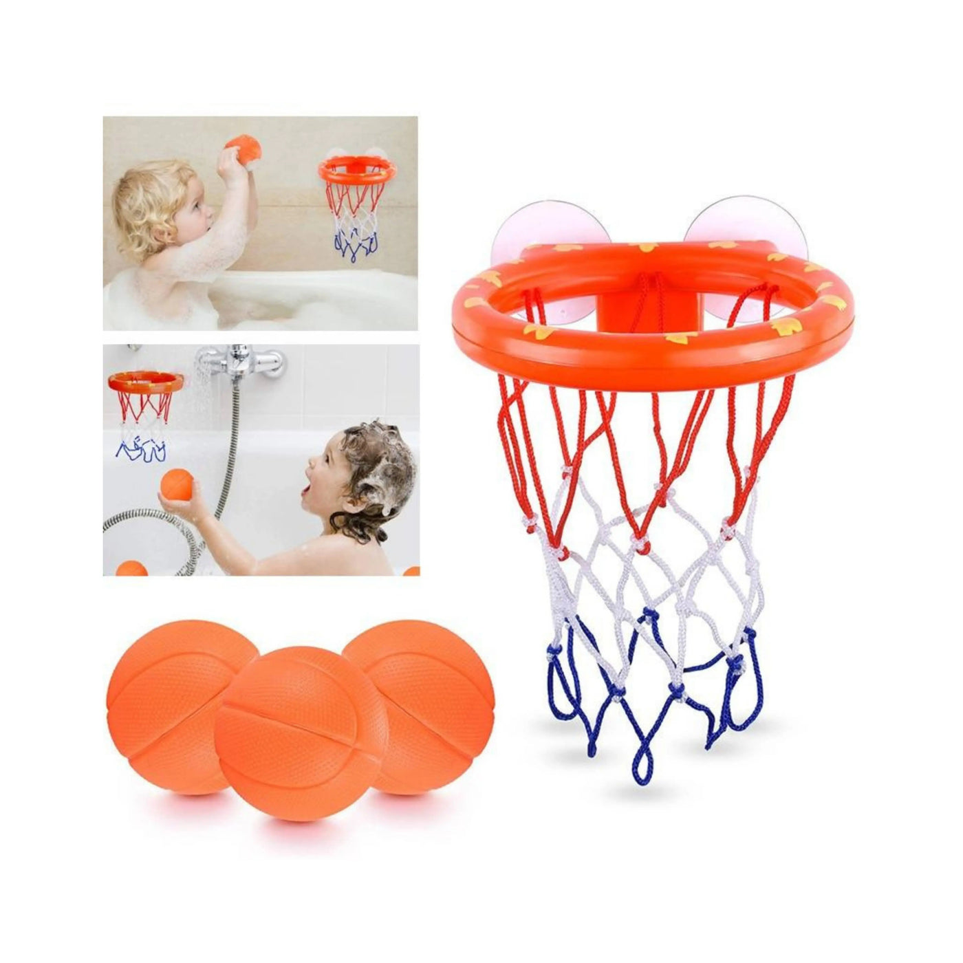 Swim Toys Kids Shooting Basket Bathtub | Toddler Bath Play Set Swimcore