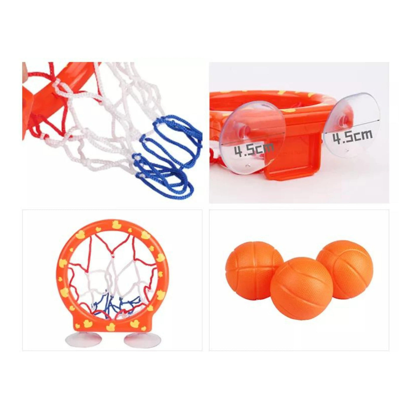 Swim Toys Kids Shooting Basket Bathtub | Toddler Bath Play Set Swimcore