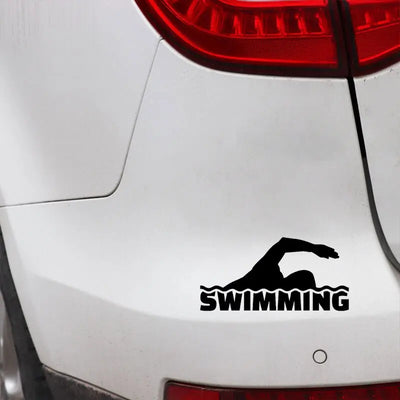 Swimmer Sticker | Swimming Sports Styling Stickers | 16.7CM*8.3CM Swimcore