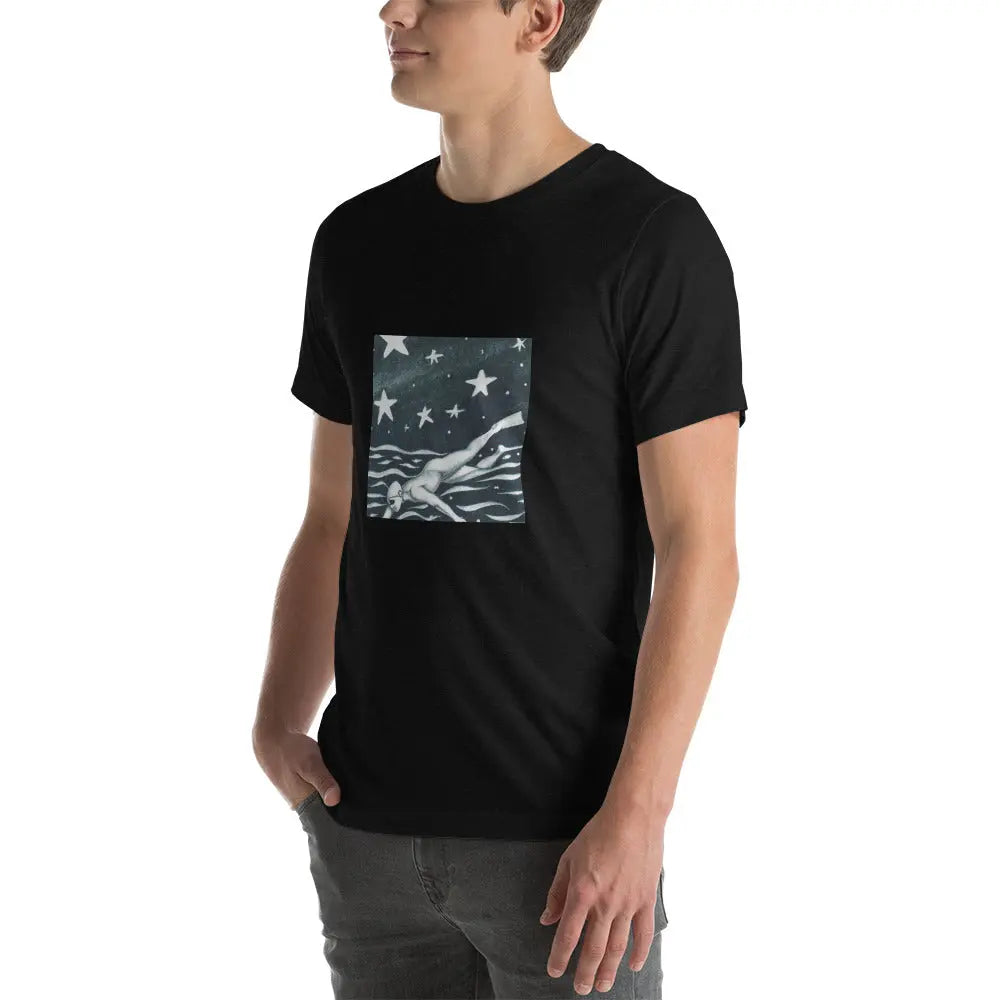 Swimming Through The Stars | Swimcore Unisex t-shirt Swimcore