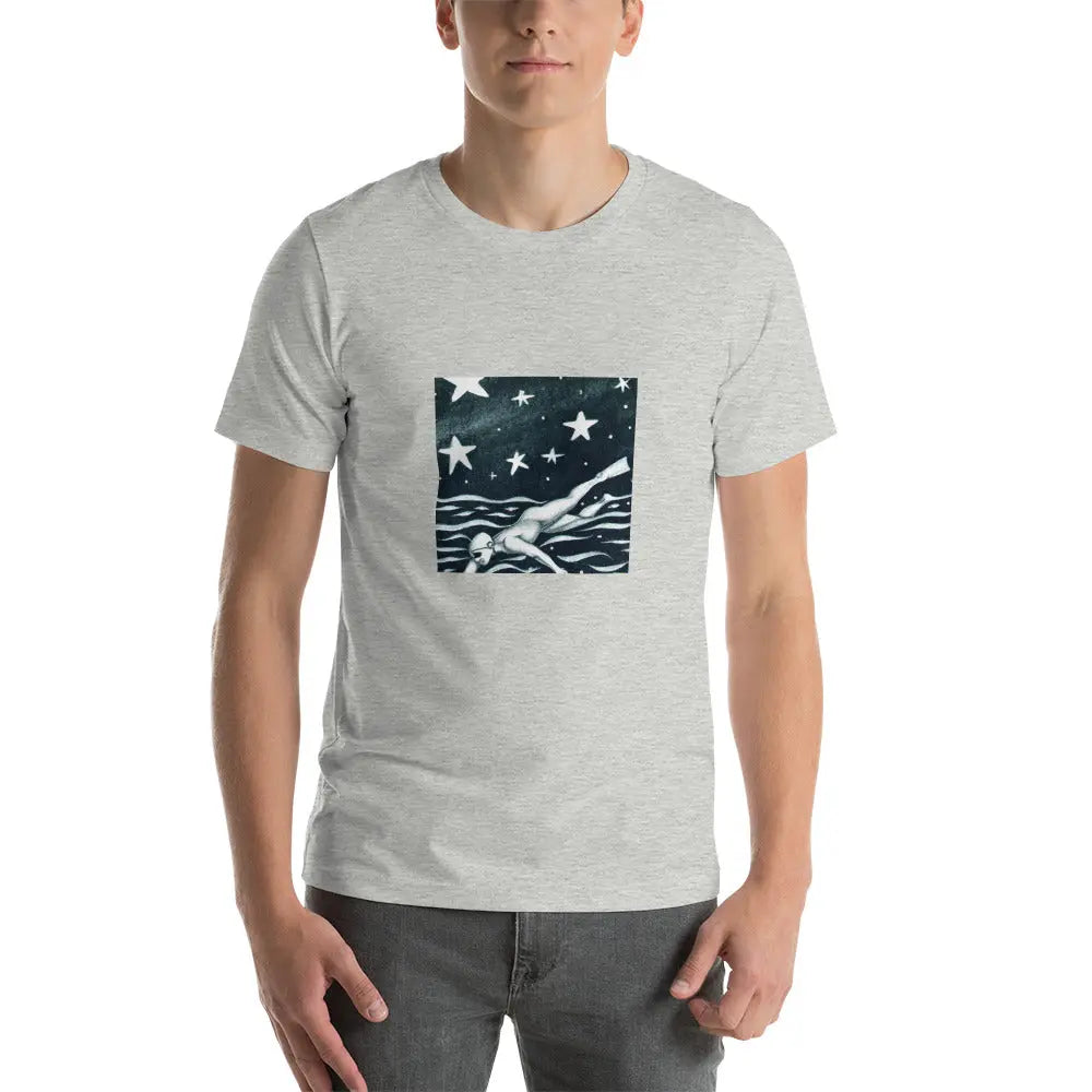 Swimming Through The Stars | Swimcore Unisex t-shirt Swimcore