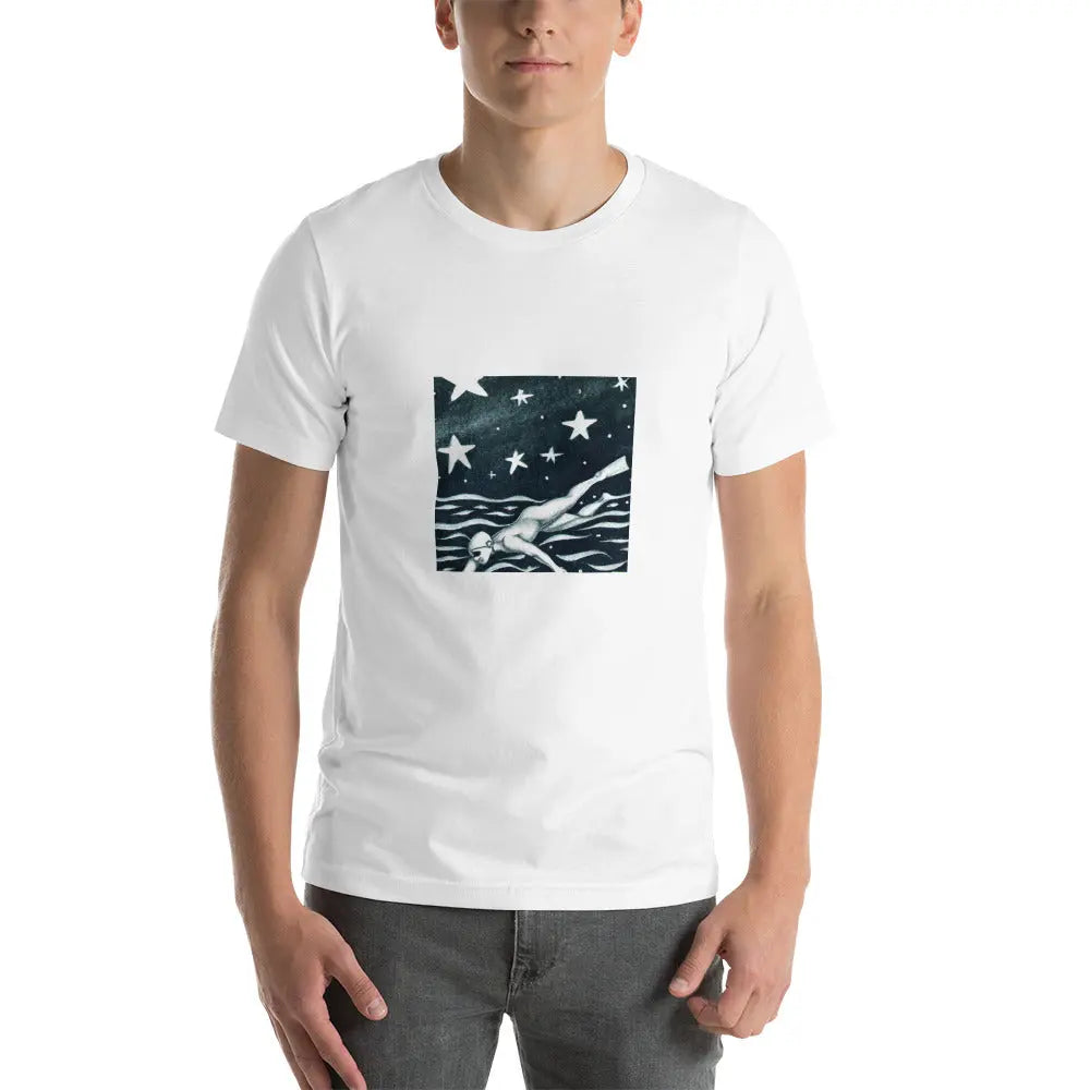 Swimming Through The Stars | Swimcore Unisex t-shirt Swimcore