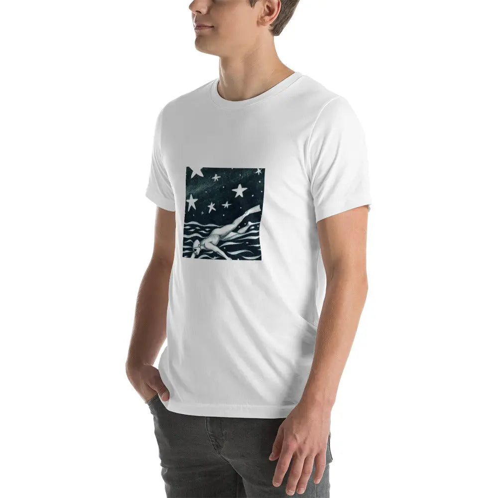 Swimming Through The Stars | Swimcore Unisex t-shirt Swimcore
