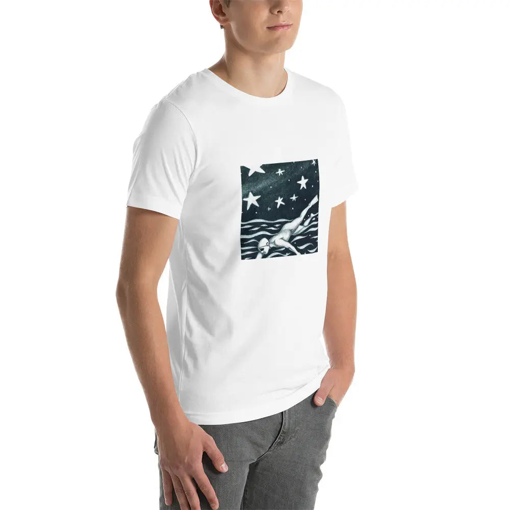 Swimming Through The Stars | Swimcore Unisex t-shirt Swimcore