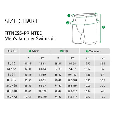 Swimming Trunks For Men | Athletic Men Swim Jammers Swimcore