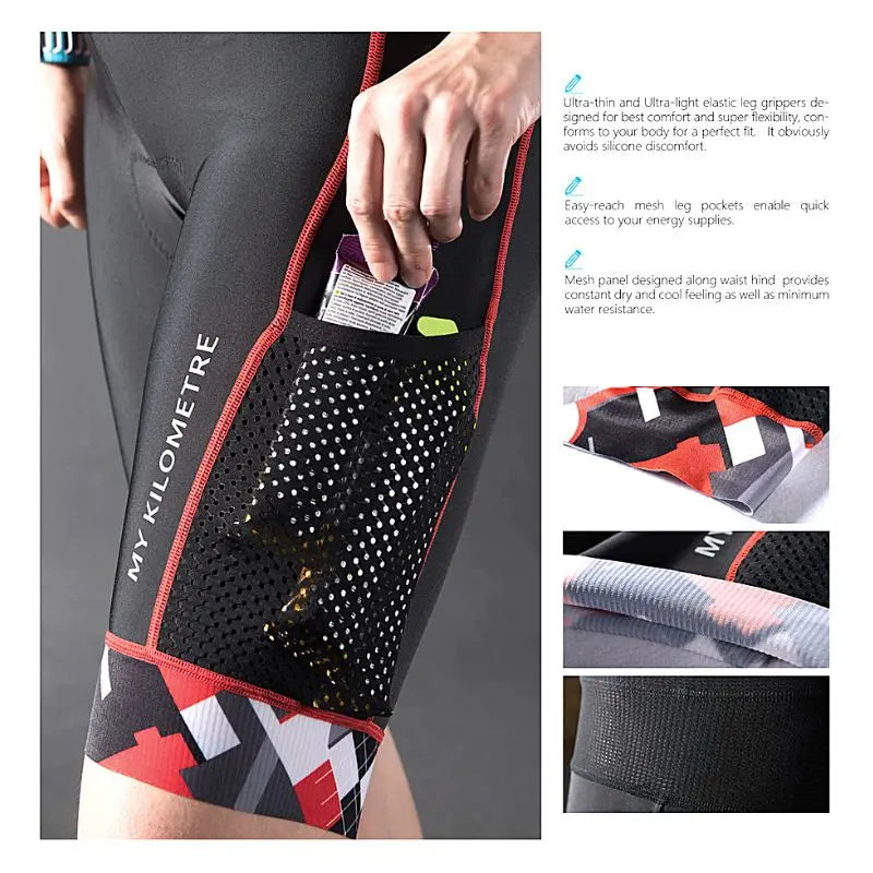 Triathlon Mens Cycling Shorts | Swim Cycling Run Tri Race Short Swimcore