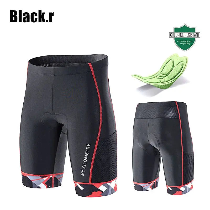 Triathlon Mens Cycling Shorts | Swim Cycling Run Tri Race Short Swimcore