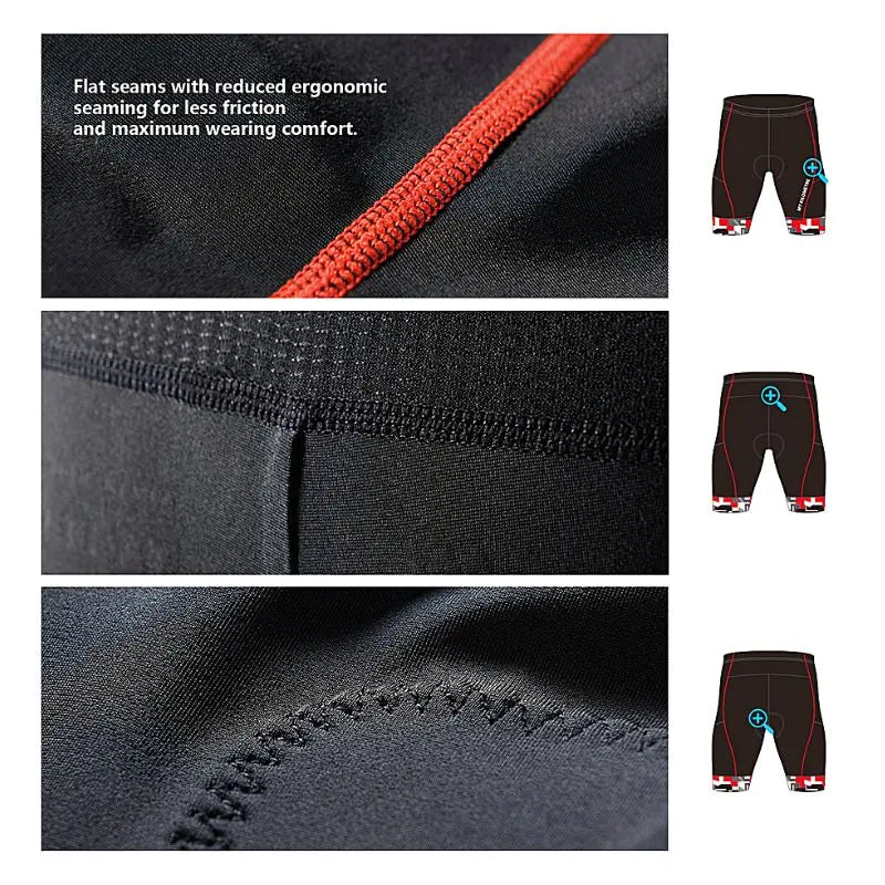 Triathlon Mens Cycling Shorts | Swim Cycling Run Tri Race Short Swimcore