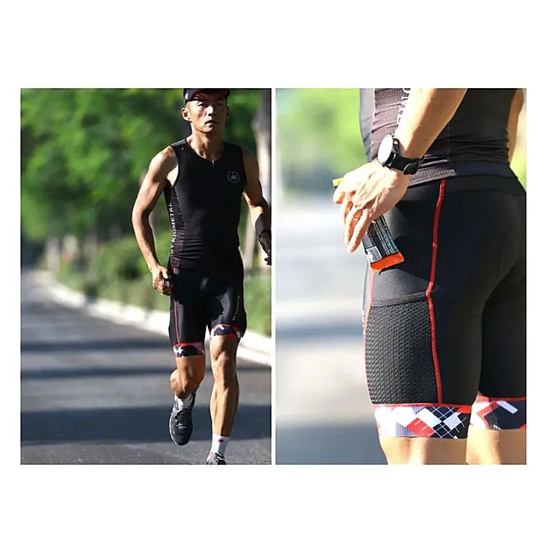 Triathlon Mens Cycling Shorts | Swim Cycling Run Tri Race Short Swimcore