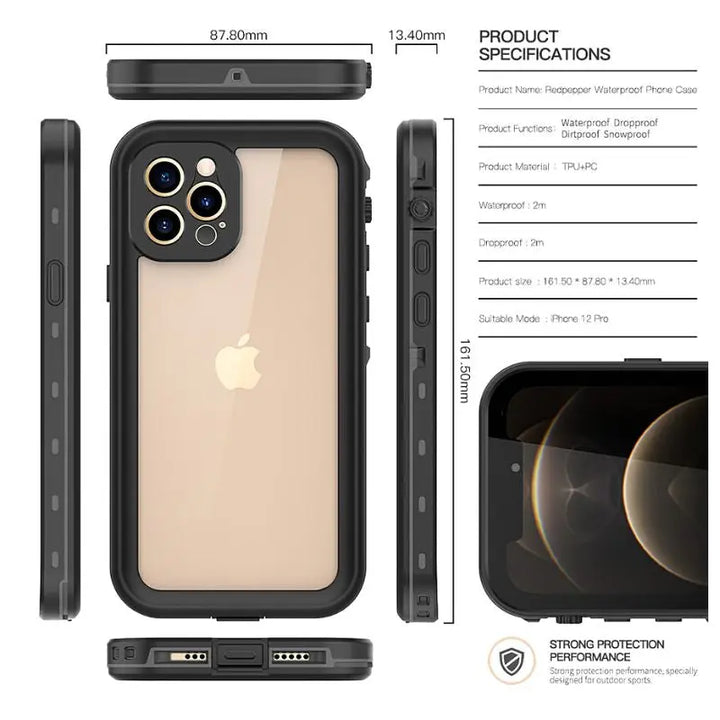 Waterproof iPhone Cases | All Models iPhone 7 to iPhone 14Pro Swimcore