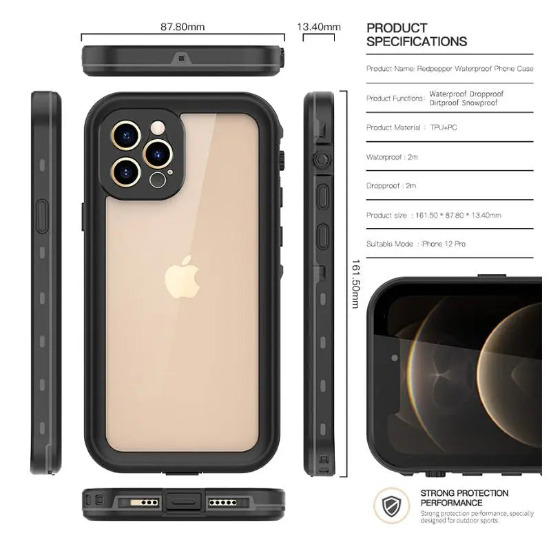 Waterproof iPhone Cases | All Models iPhone 7 to iPhone 14Pro Swimcore