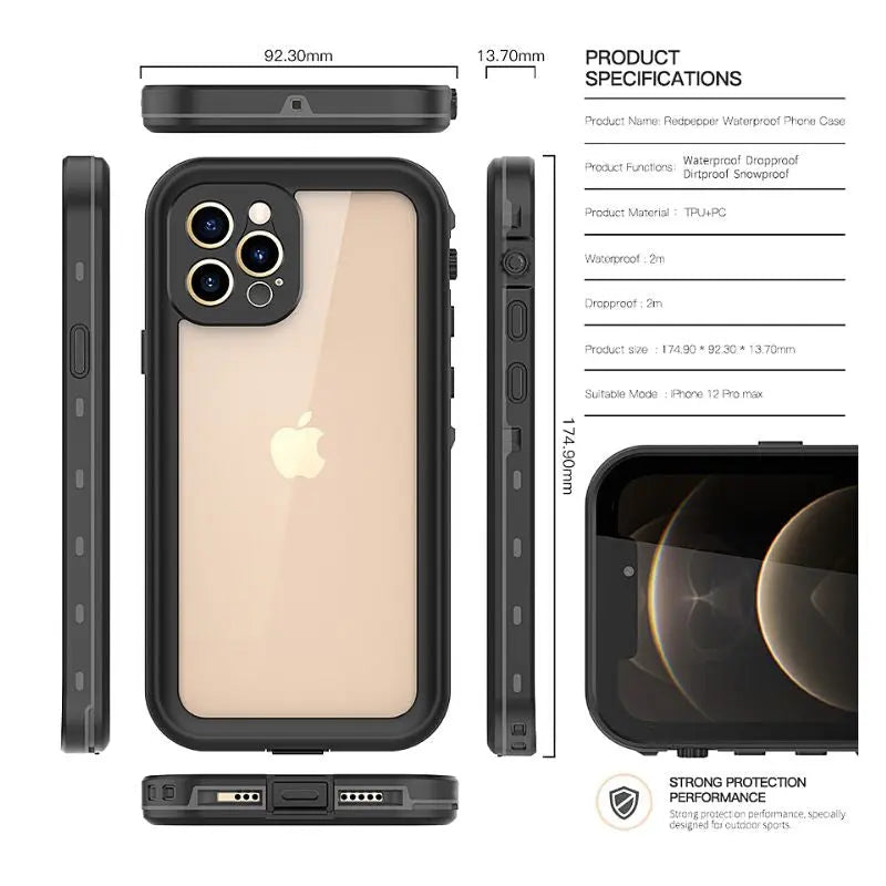 Waterproof iPhone Cases | All Models iPhone 7 to iPhone 14Pro Swimcore